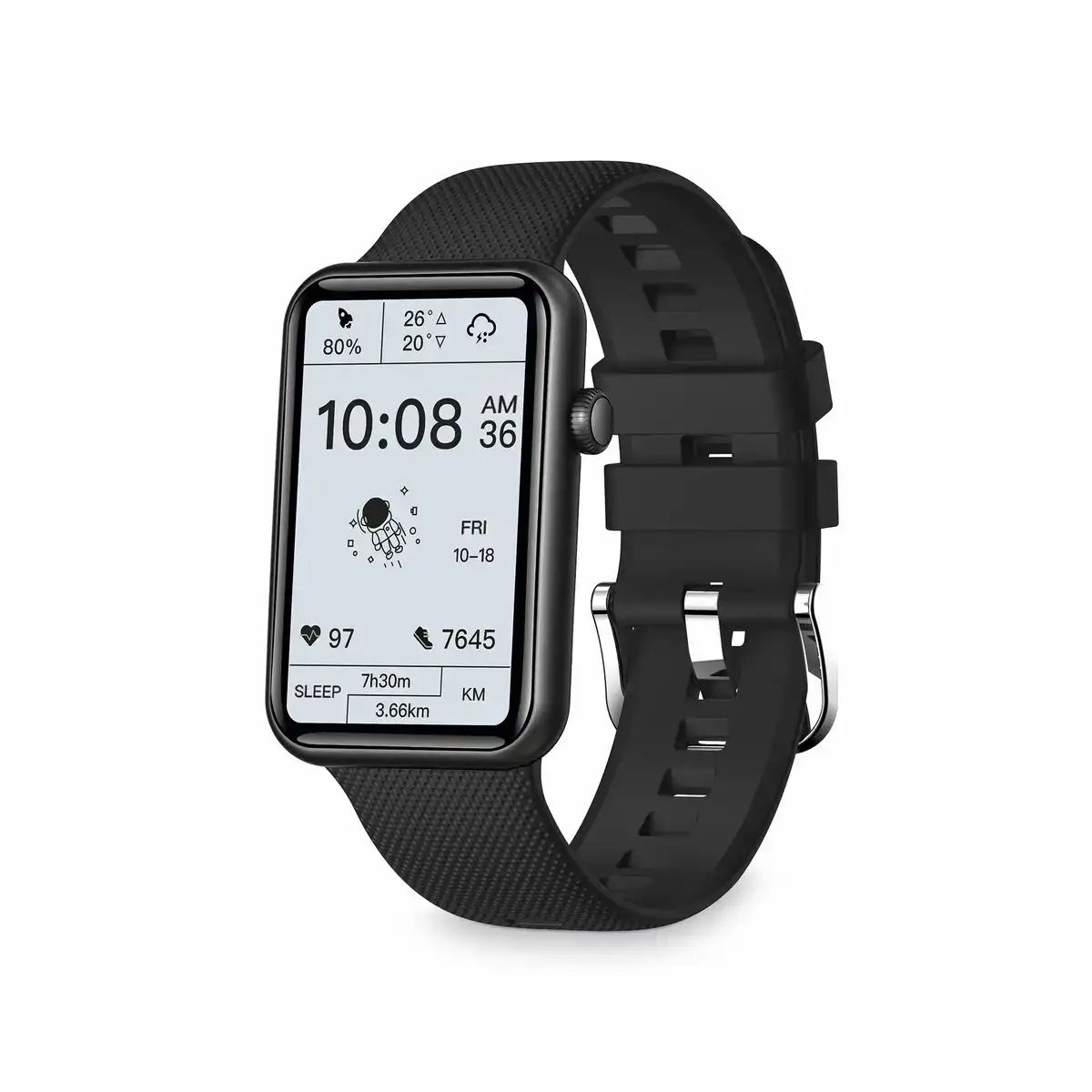 Montre intelligente ksix tube 1 57 noir_8167. DIAYTAR SENEGAL - Votre Oasis de Shopping en Ligne. Explorez notre boutique et découvrez des produits qui ajoutent une touche de magie à votre quotidien.
