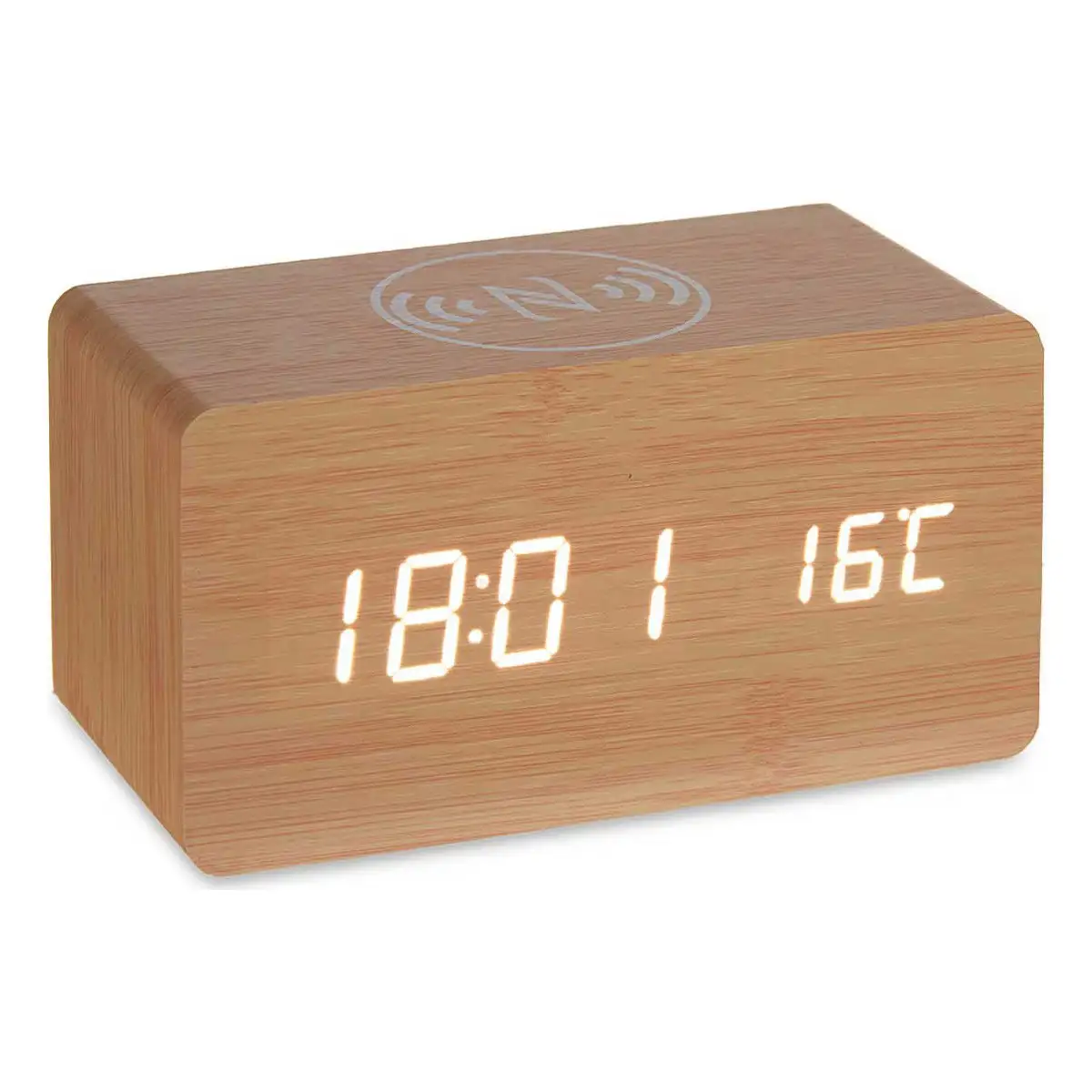 Montre numerique de table marron pvc bois mdf 15 x 7 5 x 7 cm _4444. Bienvenue chez DIAYTAR SENEGAL - Où le Shopping Devient un Plaisir. Découvrez notre boutique en ligne et trouvez des trésors qui égaieront chaque jour de votre vie.