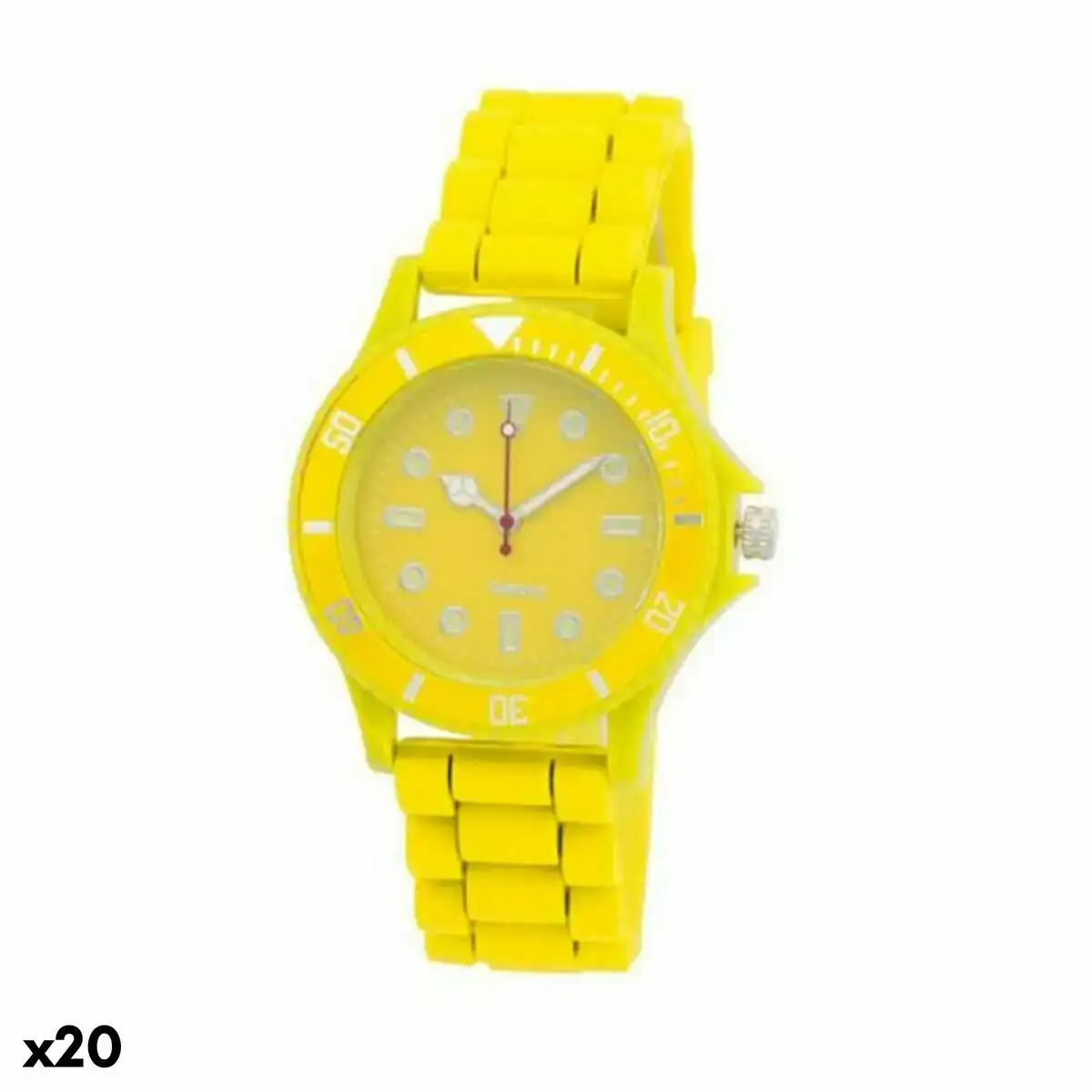 Montre unisexe 143678 20 unites _4538. DIAYTAR SENEGAL - Votre Destination Shopping Incontournable. Parcourez nos rayons virtuels et trouvez des articles qui répondent à tous vos besoins, du quotidien à l'exceptionnel.