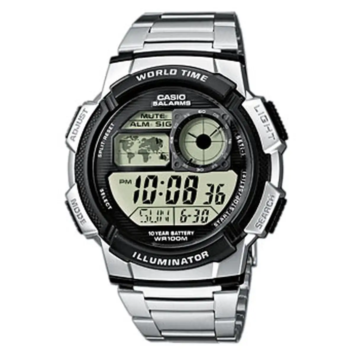 Montre unisexe casio ae 1000wd 1avef numerique acrylique argente noir_3573. Entrez dans l'Univers de DIAYTAR SENEGAL - Où l'Innovation Rencontre la Tradition. Explorez notre sélection de produits modernes et traditionnels qui incarnent l'esprit dynamique du Sénégal.