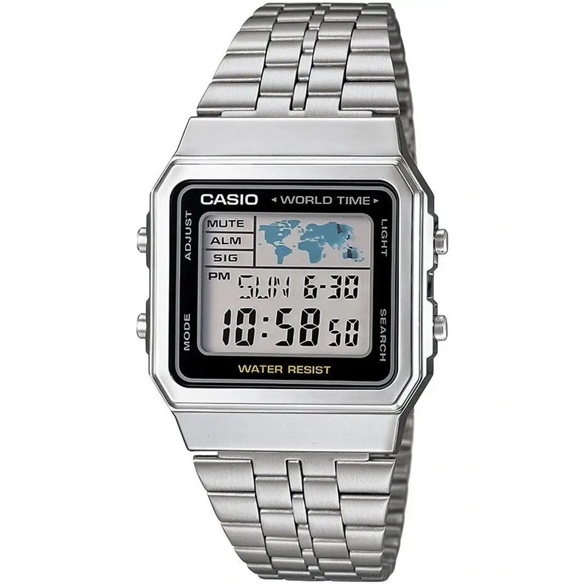 Montre unisexe casio vintage noir argente o 34 mm _8888. DIAYTAR SENEGAL - Votre Destination Shopping de Choix. Explorez notre boutique en ligne et découvrez des trésors qui reflètent votre style et votre passion pour l'authenticité.