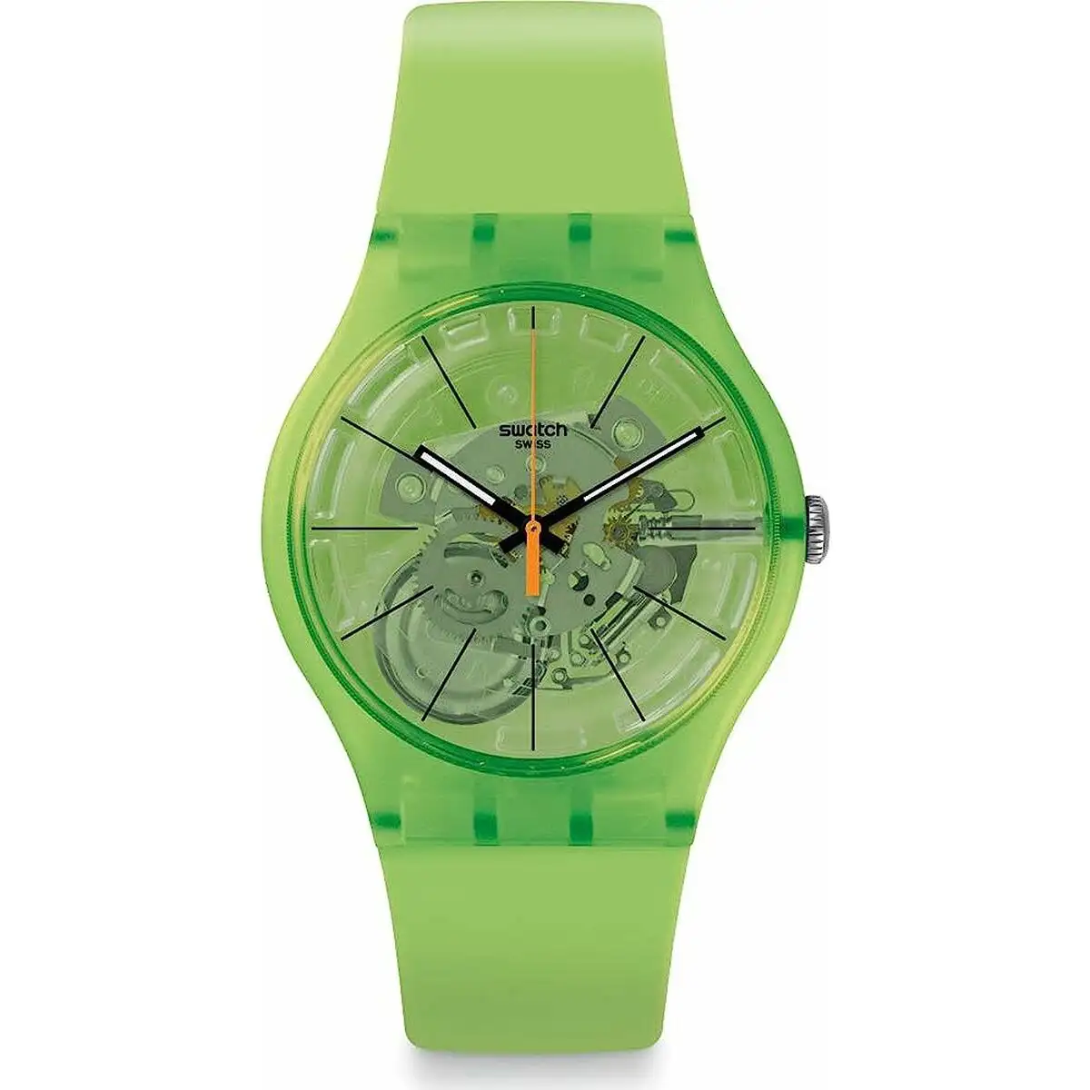 Montre unisexe swatch suog118 vert_2681. DIAYTAR SENEGAL - Votre Plaisir Shopping à Portée de Clic. Explorez notre boutique en ligne et trouvez des produits qui ajoutent une touche de bonheur à votre vie quotidienne.