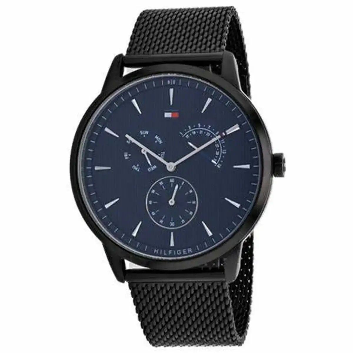 Montre unisexe tommy hilfiger 1710392 o 44 mm _9501. DIAYTAR SENEGAL - Votre Escapade Shopping Virtuelle. Explorez notre boutique en ligne et dénichez des trésors qui évoquent la culture et le savoir-faire sénégalais, un clic à la fois.