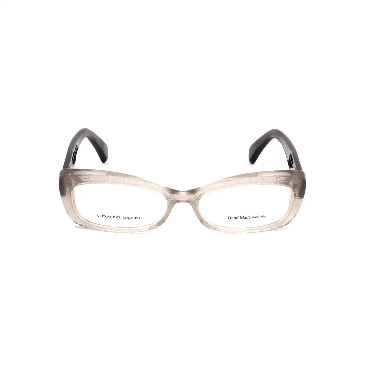 Monture de lunettes femme alexander mcqueen amq 4203 k6m gris beige_3130. DIAYTAR SENEGAL - L'Art de Choisir, l'Art de S'émerveiller. Explorez notre gamme de produits et laissez-vous émerveiller par des créations authentiques et des designs modernes.