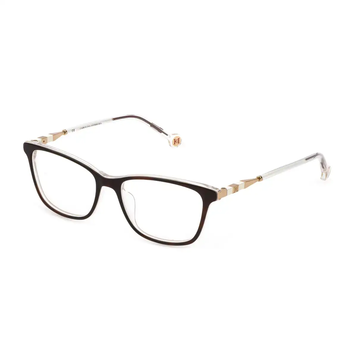 Monture de lunettes femme carolina herrera vhe882520acw marron_3760. DIAYTAR SENEGAL - Votre Escale Shopping incontournable. Explorez notre boutique en ligne et dénichez des trésors qui reflètent la richesse culturelle et la modernité du Sénégal.