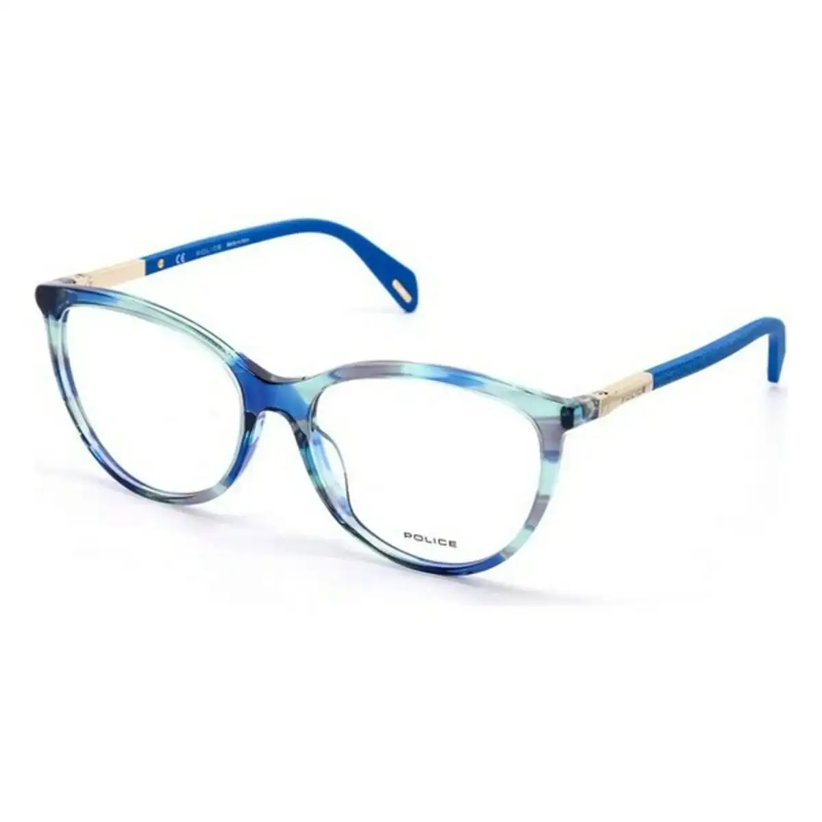 Monture de lunettes femme police vpla07550931 bleu vert_7059. DIAYTAR SENEGAL - L'Univers de l'Élégance Accessible. Plongez dans notre catalogue et choisissez des produits qui allient sophistication et accessibilité pour un shopping exquis.