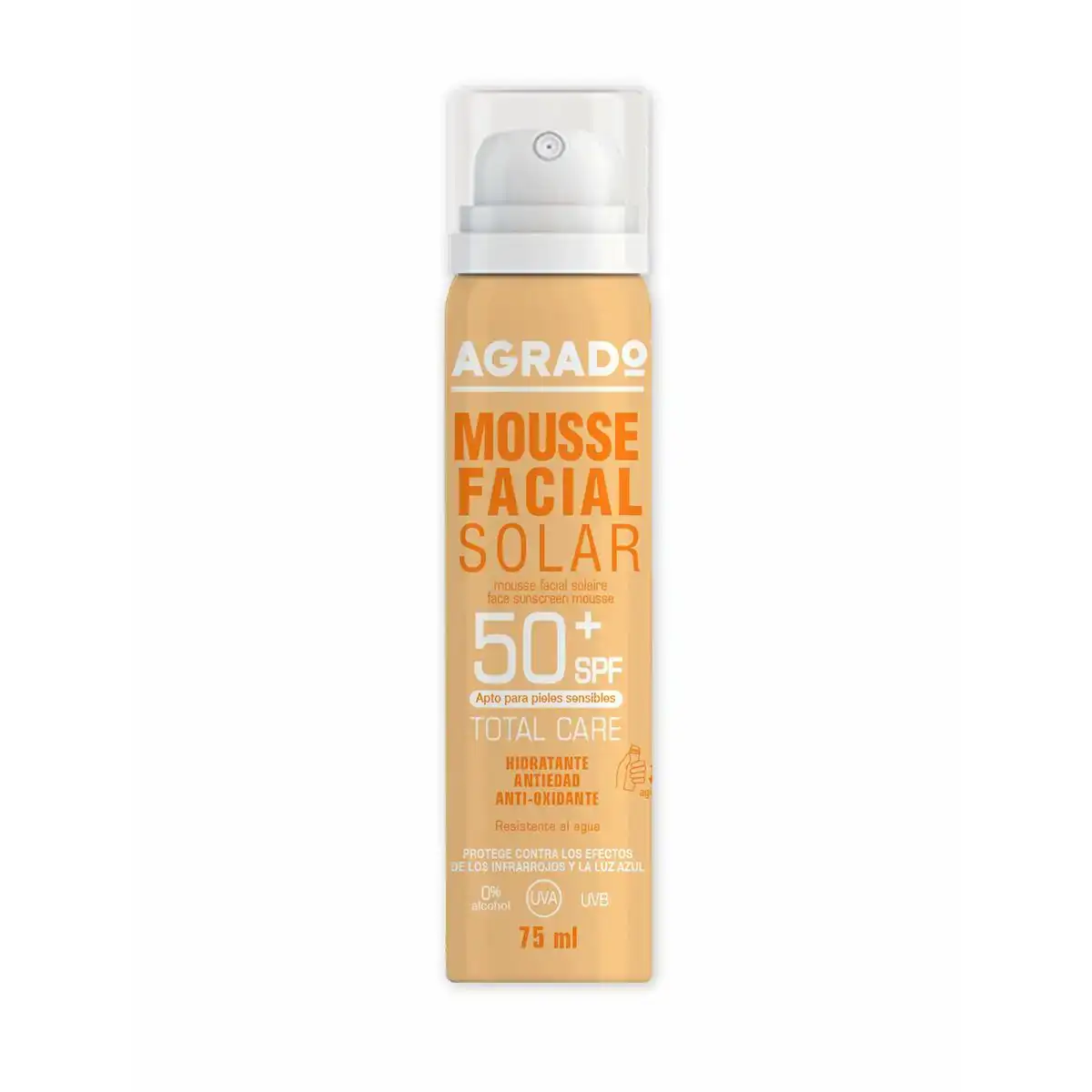 Mousse solaire protectrice agrado 75 ml _6406. Bienvenue chez DIAYTAR SENEGAL - Où le Shopping Rime avec Diversité. Plongez dans notre univers de produits et découvrez des trésors qui représentent la richesse culturelle du Sénégal.