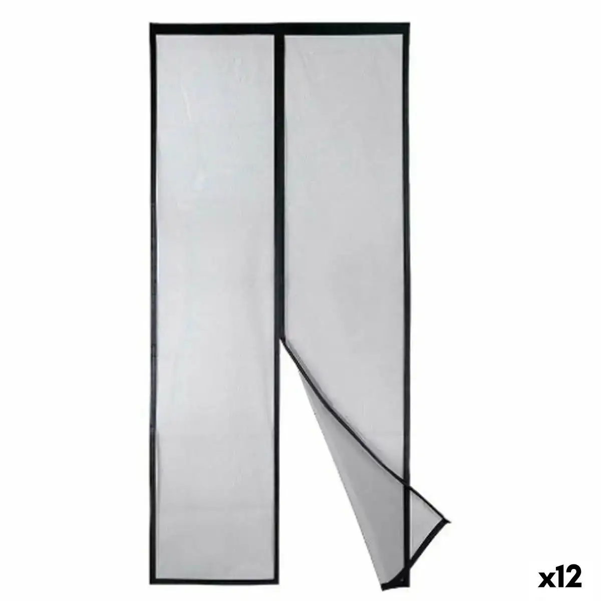 Moustiquaire magnetique noir polyester aimant 90 x 210 cm 12 unites _6845. DIAYTAR SENEGAL - Là où Chaque Produit Est une Trouvaille. Explorez notre sélection minutieuse et découvrez des articles qui correspondent à votre style de vie et à vos aspirations.