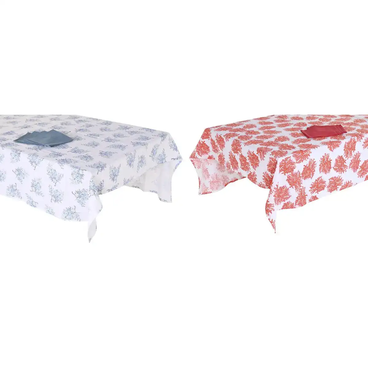 Nappe et serviettes de table dkd home decor 150 x 250 x 0 5 cm bleu fuchsia blanc 2 unites _5758. Bienvenue chez DIAYTAR SENEGAL - Votre Destination Shopping Complète! Découvrez une boutique en ligne généraliste au Sénégal offrant une vaste gamme de produits, allant des vêtements aux gadgets électroniques, en passant par l'artisanat local.