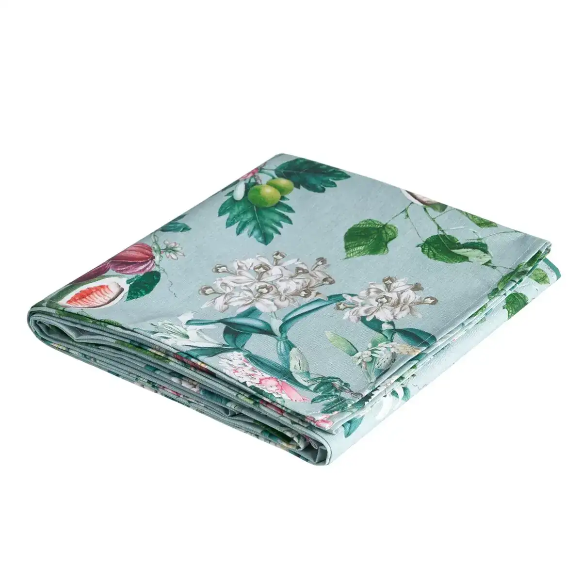 Nappe turquoise polyester 100 coton 140 x 200 cm_6439. Bienvenue chez DIAYTAR SENEGAL - Où Choisir est une Invitation au Voyage. Explorez notre boutique en ligne et découvrez des produits qui vous transportent dans l'univers du Sénégal.