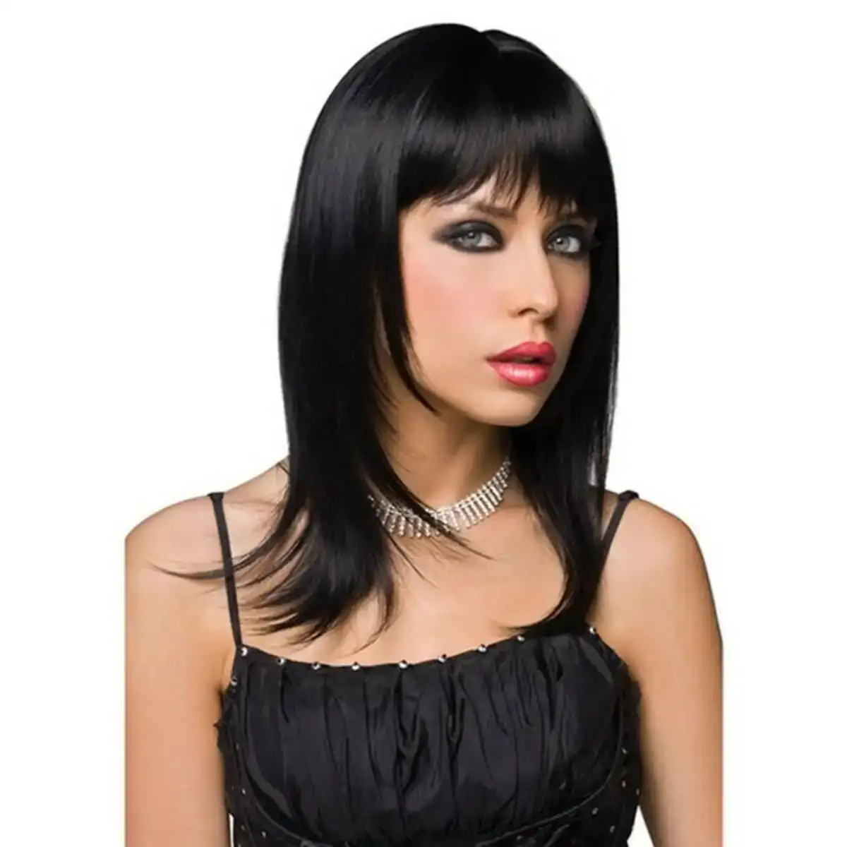 Noir pleasure wigs 00318_8659. Votre Destination de Choix: DIAYTAR SENEGAL - Où l'Authenticité Rencontre la Commodité. Faites l'expérience de magasiner en ligne pour des articles qui incarnent la richesse culturelle et la modernité du Sénégal.