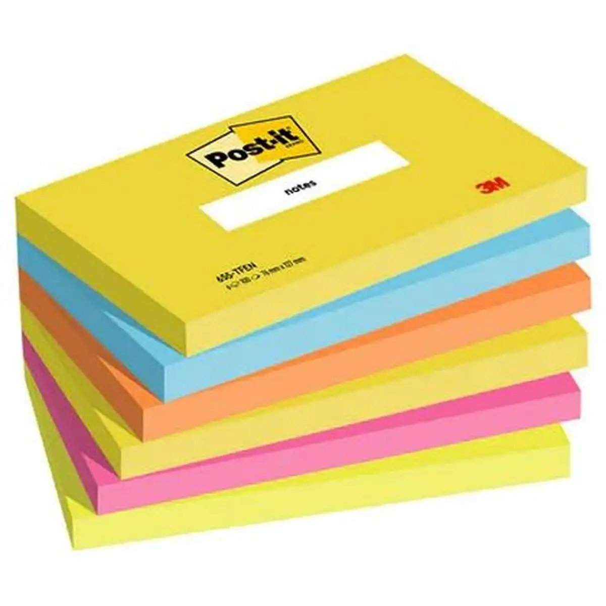 Notes adhesives post it energetic 7 6 x 12 7 cm multicouleur 76 x 127 mm 6 unites _8543. DIAYTAR SENEGAL - Votre Passage vers le Chic et l'Élégance. Naviguez à travers notre boutique en ligne pour trouver des produits qui ajoutent une touche sophistiquée à votre style.