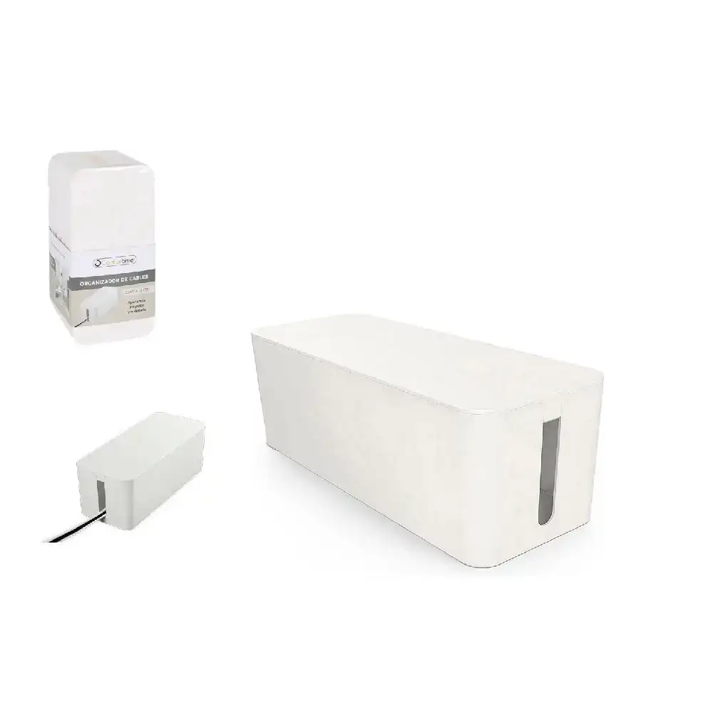 Organisateur de cables confortime 23 x 11 x 12 cm _8447. DIAYTAR SENEGAL - Votre Destination Shopping Authentique. Explorez notre boutique en ligne et découvrez des trésors qui reflètent l'âme du Sénégal, pour une expérience shopping unique.