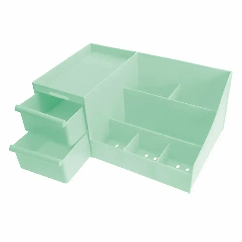 Organisateur de maquillage organizador maquillaje vert_3985. Bienvenue chez DIAYTAR SENEGAL - Où Choisir est une Invitation au Voyage. Explorez notre boutique en ligne et découvrez des produits qui vous transportent dans l'univers du Sénégal.