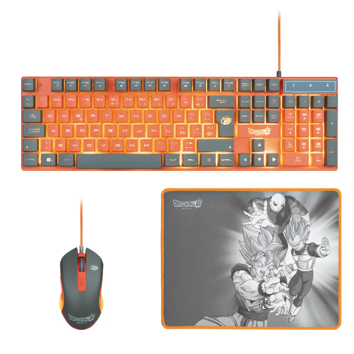 Pack gaming fr tec dragon ball espagnol qwerty_3597. DIAYTAR SENEGAL - Votre Destinée Shopping Personnalisée. Plongez dans notre boutique en ligne et créez votre propre expérience de shopping en choisissant parmi nos produits variés.