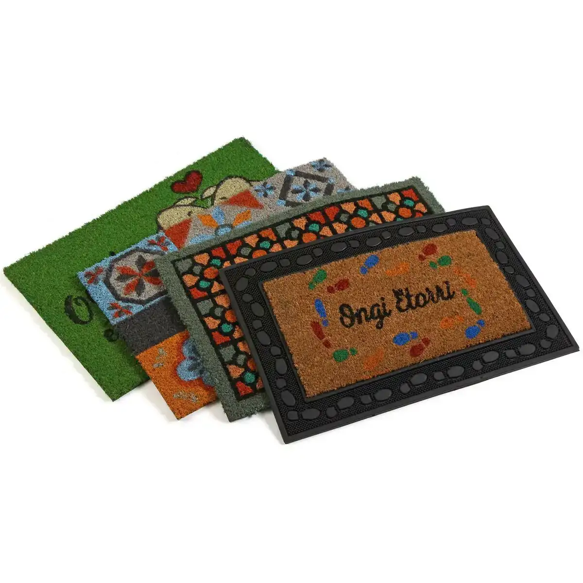 Paillasson versa basque 40 x 2 x 60 cm fibres de coco_4197. DIAYTAR SENEGAL - L'Art de Vivre l'Élégance Accessible. Parcourez notre gamme variée et choisissez des produits qui ajoutent une touche de sophistication à votre style.