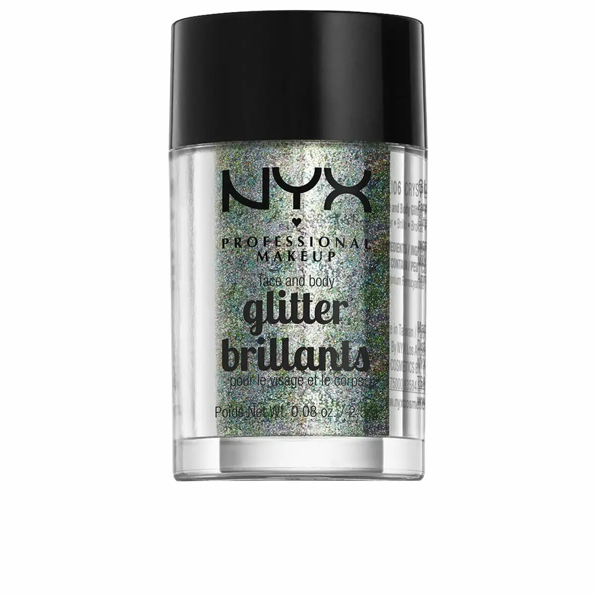 Paillettes nyx glitter brillants crystal 2 5 g_1257. Entrez dans l'Univers de DIAYTAR SENEGAL - Où Choisir est un Plaisir. Explorez notre gamme variée et trouvez des articles qui parlent à votre cœur et à votre style.