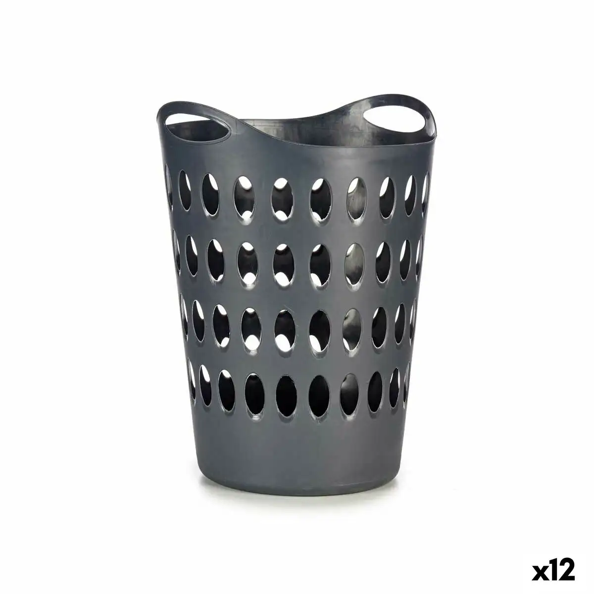 Panier a linge anthracite plastique 50 l 44 x 56 x 41 cm 12 unites _1385. DIAYTAR SENEGAL - Où Choisir Devient une Expression de Soi. Découvrez notre boutique en ligne et trouvez des articles qui révèlent votre personnalité et votre style.