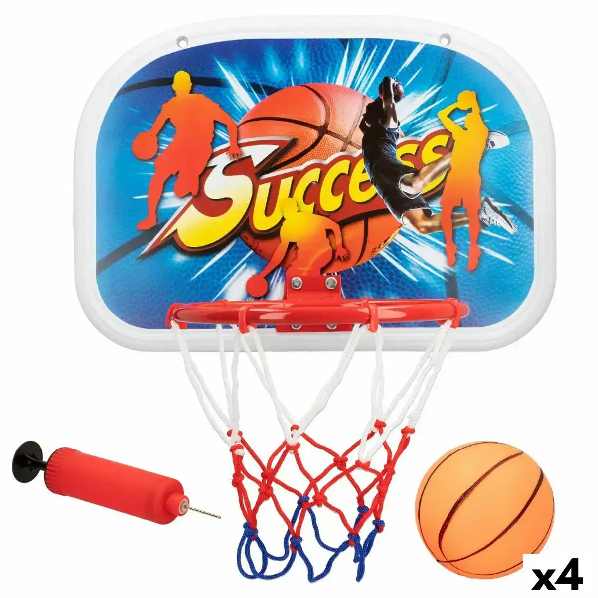 Panier de basket aquasport 46 5 x 51 x 31 cm 4 unites _3048. DIAYTAR SENEGAL - Où Choisir est un Plaisir Responsable. Parcourez notre catalogue et choisissez des produits qui incarnent notre engagement envers des pratiques durables et éthiques.