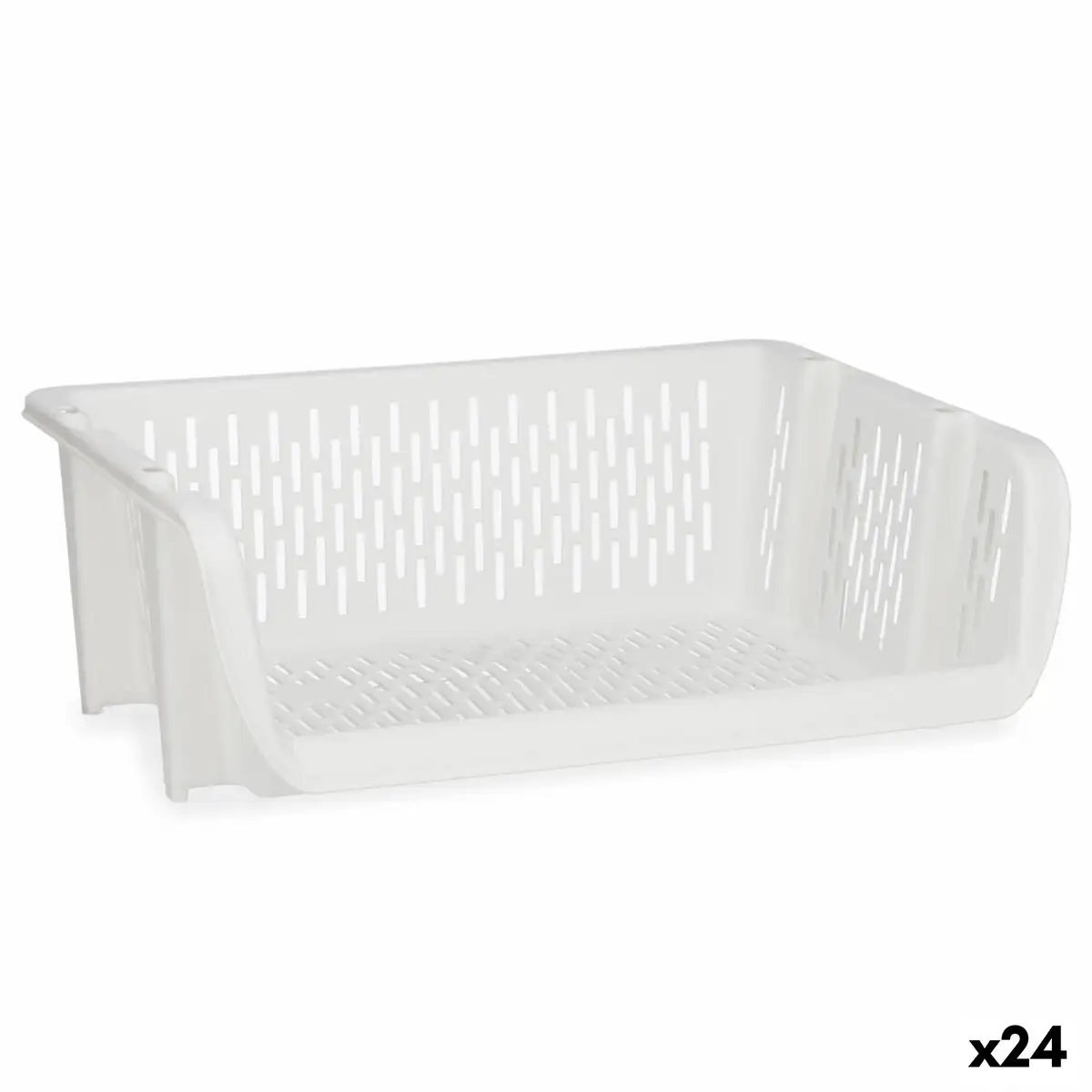 Panier de legumes blanc polypropylene 30 x 13 5 x 38 7 cm 24 unites _7251. Bienvenue chez DIAYTAR SENEGAL - Votre Destination Shopping Complète! Découvrez une boutique en ligne généraliste au Sénégal offrant une vaste gamme de produits, allant des vêtements aux gadgets électroniques, en passant par l'artisanat local.