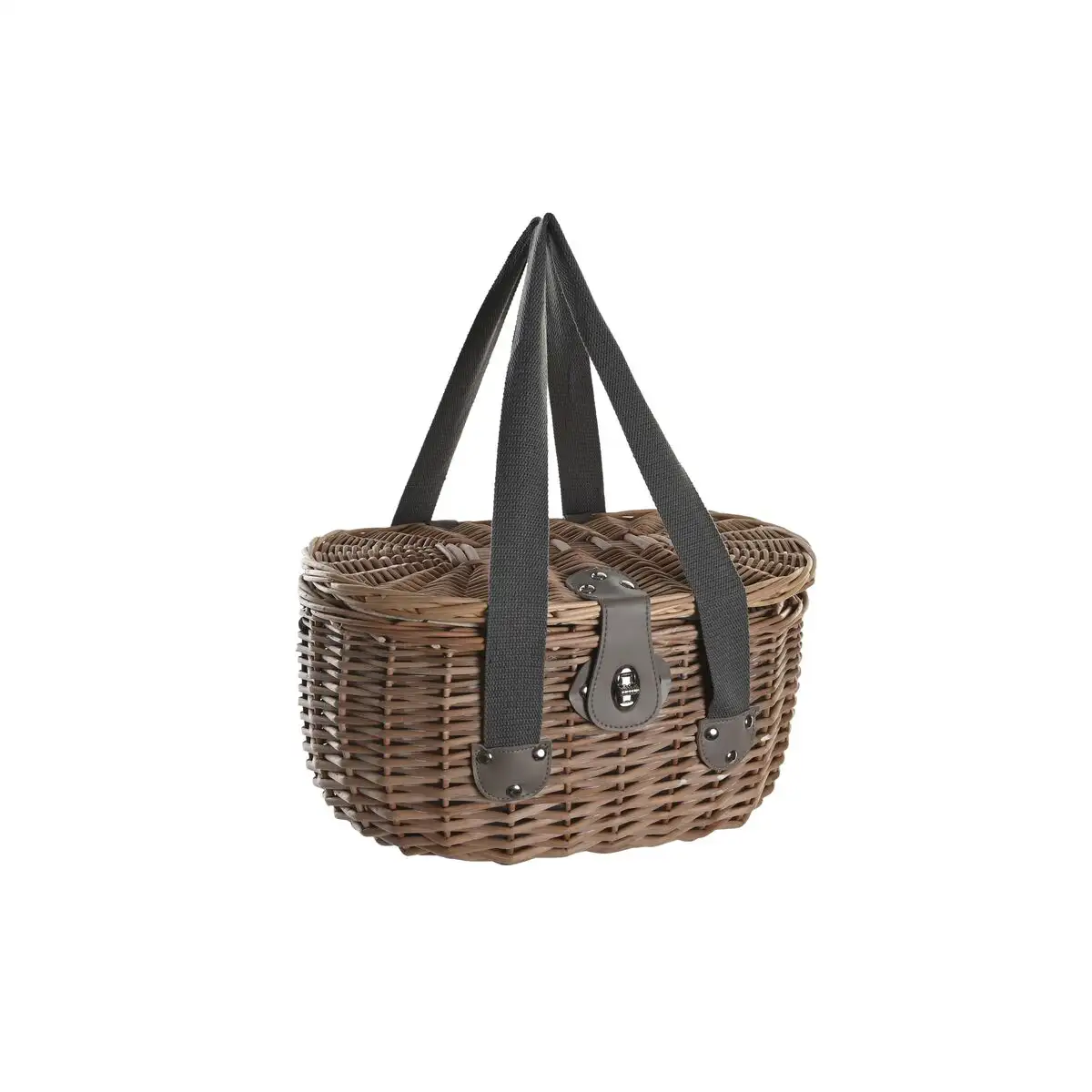 Panier dkd home decor pique nique naturel blanc osier 39 x 28 x 22 cm _1399. DIAYTAR SENEGAL - L'Écrin de Vos Désirs Shopping. Parcourez notre boutique en ligne et explorez des produits minutieusement choisis pour répondre à vos envies les plus exigeantes.