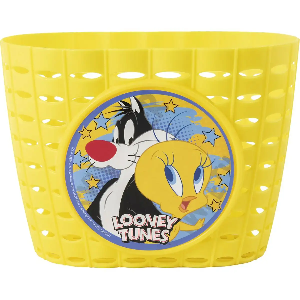 Panier enfant pour velo looney tunes cz10960 jaune_8911. DIAYTAR SENEGAL - Là où Chaque Achat a du Sens. Explorez notre gamme et choisissez des produits qui racontent une histoire, du traditionnel au contemporain.