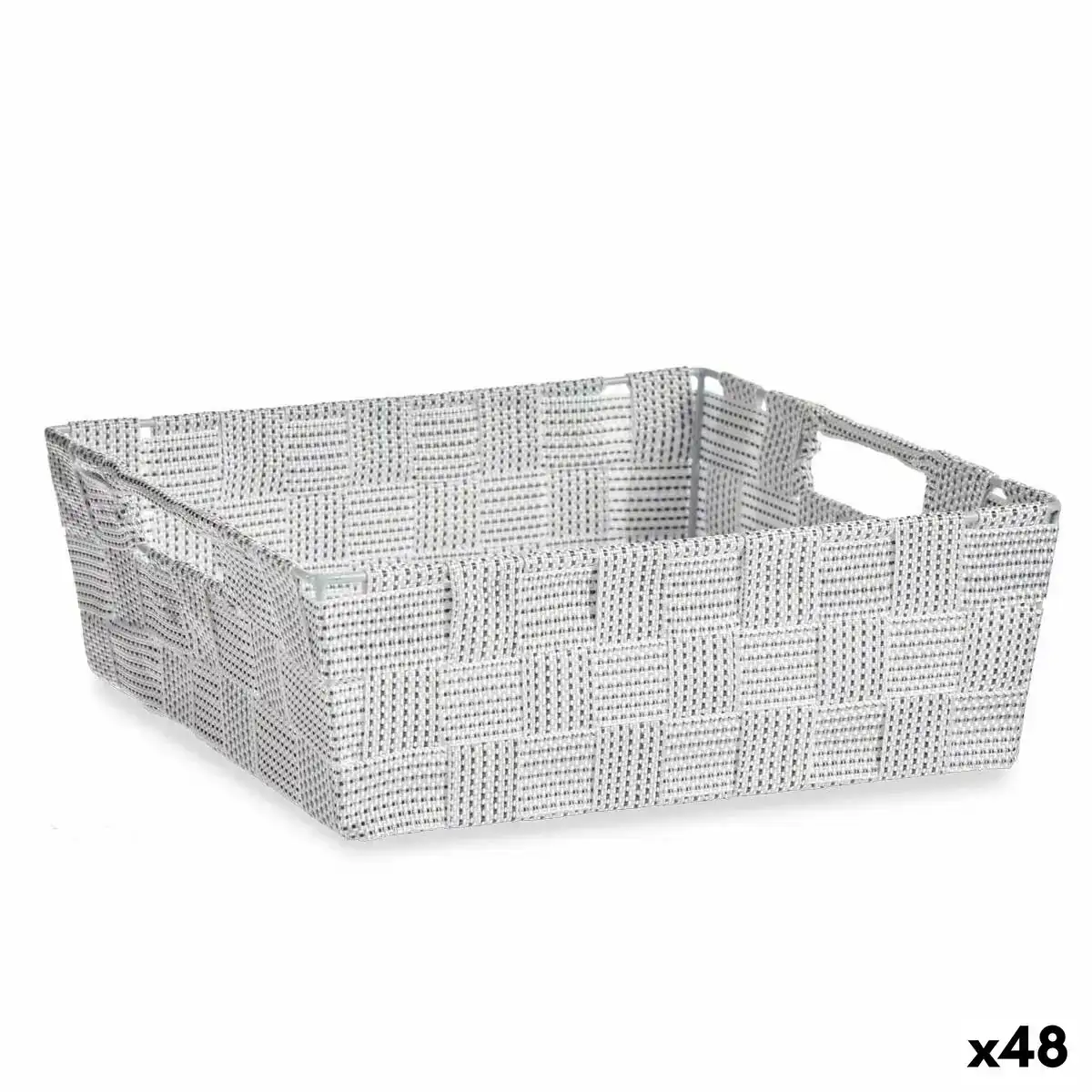 Panier multi usages blanc tissu 3 l 23 x 8 x 27 cm 48 unites _8303. Bienvenue chez DIAYTAR SENEGAL - Où l'Authenticité Rencontre l'Accessibilité. Explorez notre sélection abordable et découvrez des articles qui incarnent l'essence du Sénégal.