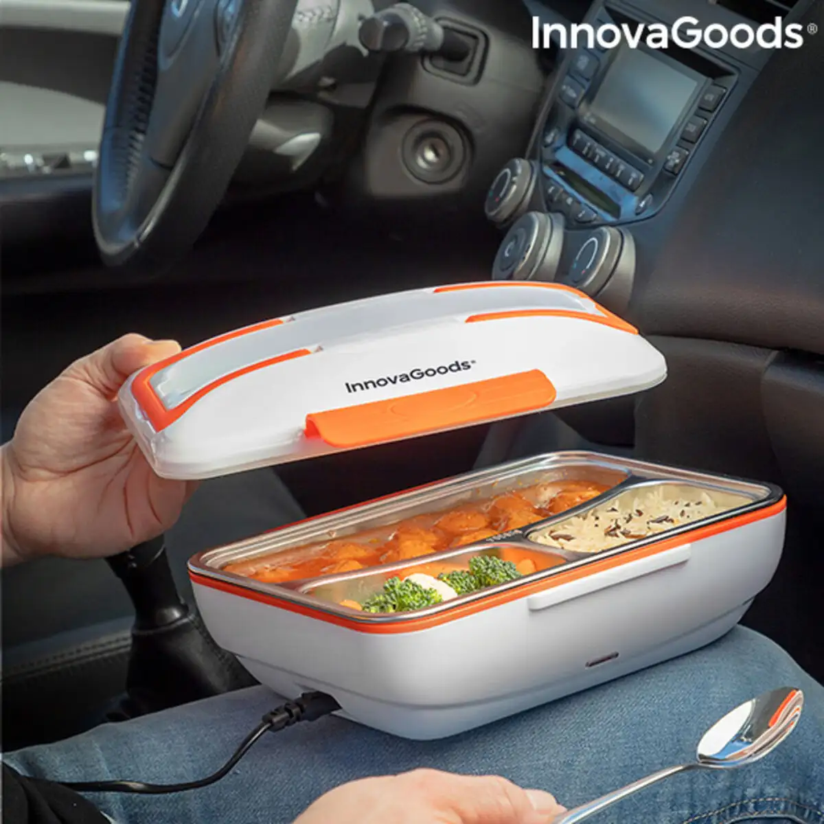 Panier repas electrique pour voitures innovagoods ig815950 rectangulaire acier inoxydable reconditionne a _2413. DIAYTAR SENEGAL - Votre Destination de Shopping Authentique au Sénégal. Plongez dans notre boutique en ligne pour découvrir des produits qui célèbrent la riche culture et l'artisanat du pays.