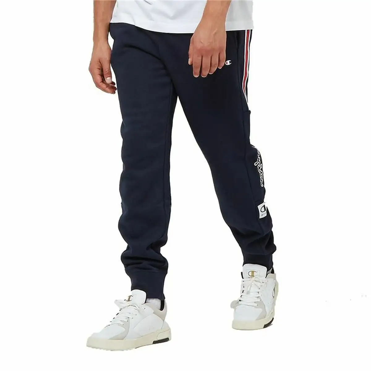 Pantalon de sport long champion blue marine homme_1169. DIAYTAR SENEGAL - Où Choisir Rime avec Qualité. Découvrez notre sélection soigneusement conçue et choisissez des articles qui incarnent l'excellence et l'innovation.