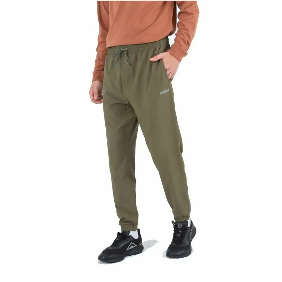 Pantalon de sport long hurley explorer vert homme_3902. DIAYTAR SENEGAL - Là où le Shopping Devient une Expérience. Naviguez à travers notre catalogue diversifié et découvrez des produits qui ajoutent de la couleur et de la passion à votre vie.