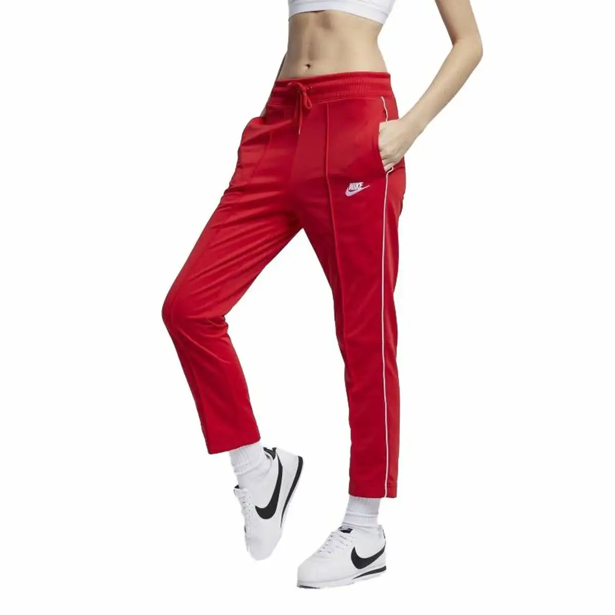 Pantalon de survetement pour adultes nike sportswear heritage femme rouge carmin_6690. DIAYTAR SENEGAL - Là où Chaque Produit est une Trouvaille Unique. Découvrez notre boutique en ligne et trouvez des articles qui vous distinguent par leur originalité.