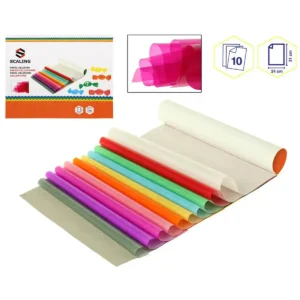 Papier cellophane 24 x 31 cm 10 volets_5275. DIAYTAR SENEGAL - Votre Boutique en Ligne, Votre Choix Illimité. Parcourez nos rayons et découvrez des produits qui vous inspirent, de la mode à la maison et bien plus.