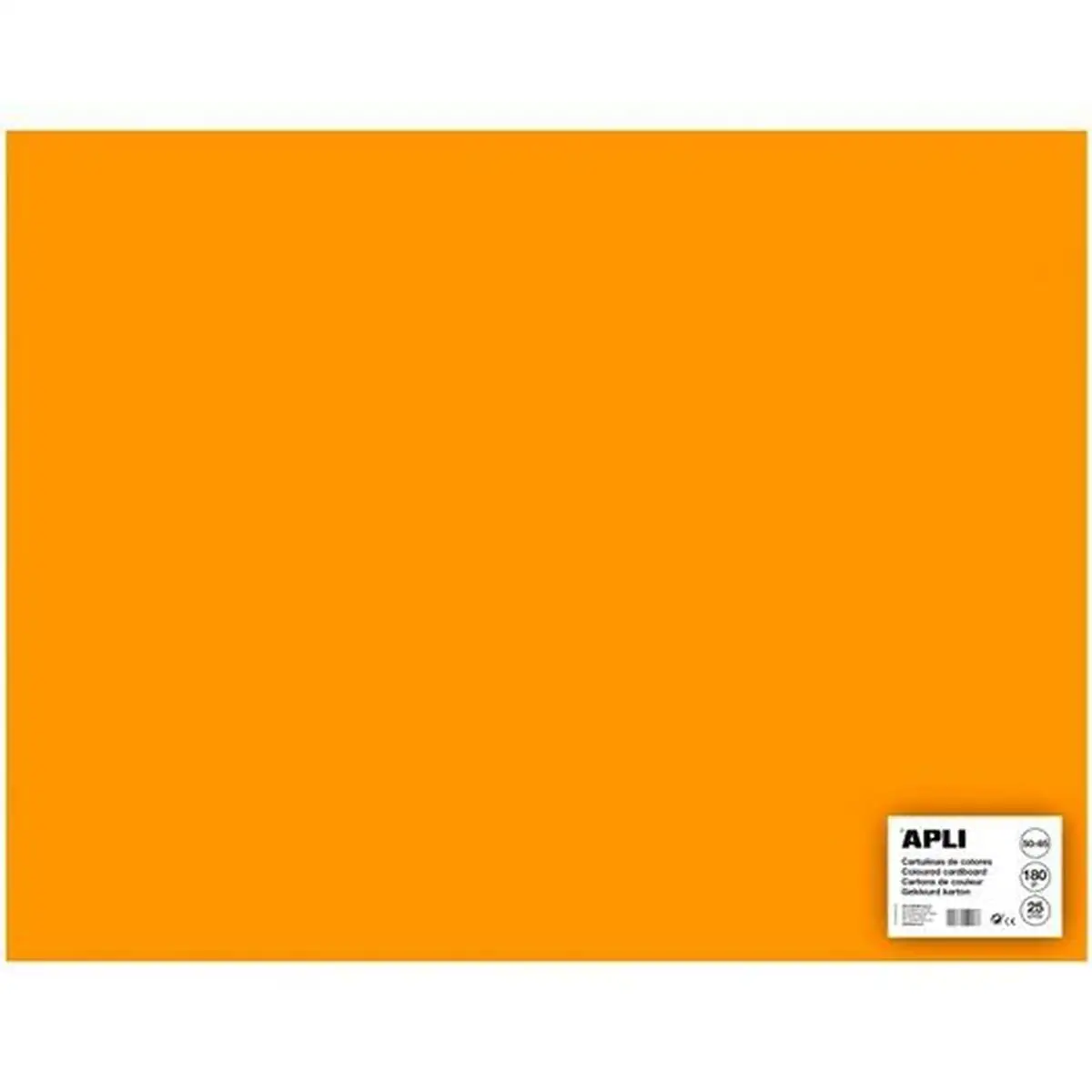 Papiers carton apli orange 50 x 65 cm 25 unites _7223. DIAYTAR SENEGAL - Votre Passage vers l'Élégance Accessible. Parcourez notre boutique en ligne pour trouver des produits qui vous permettent d'allier style et économies.