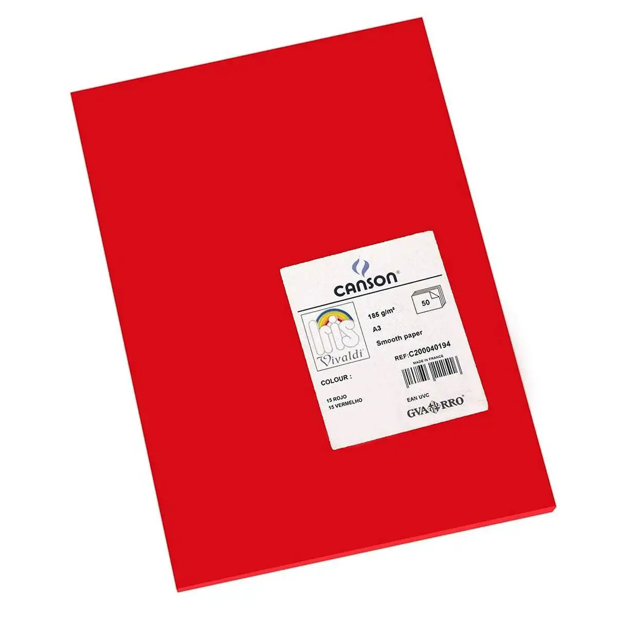 Papiers carton iris 29 7 x 42 cm rouge 185 g 50 unites _2084. DIAYTAR SENEGAL - Votre Passage vers l'Éclat et la Beauté. Explorez notre boutique en ligne et trouvez des produits qui subliment votre apparence et votre espace.