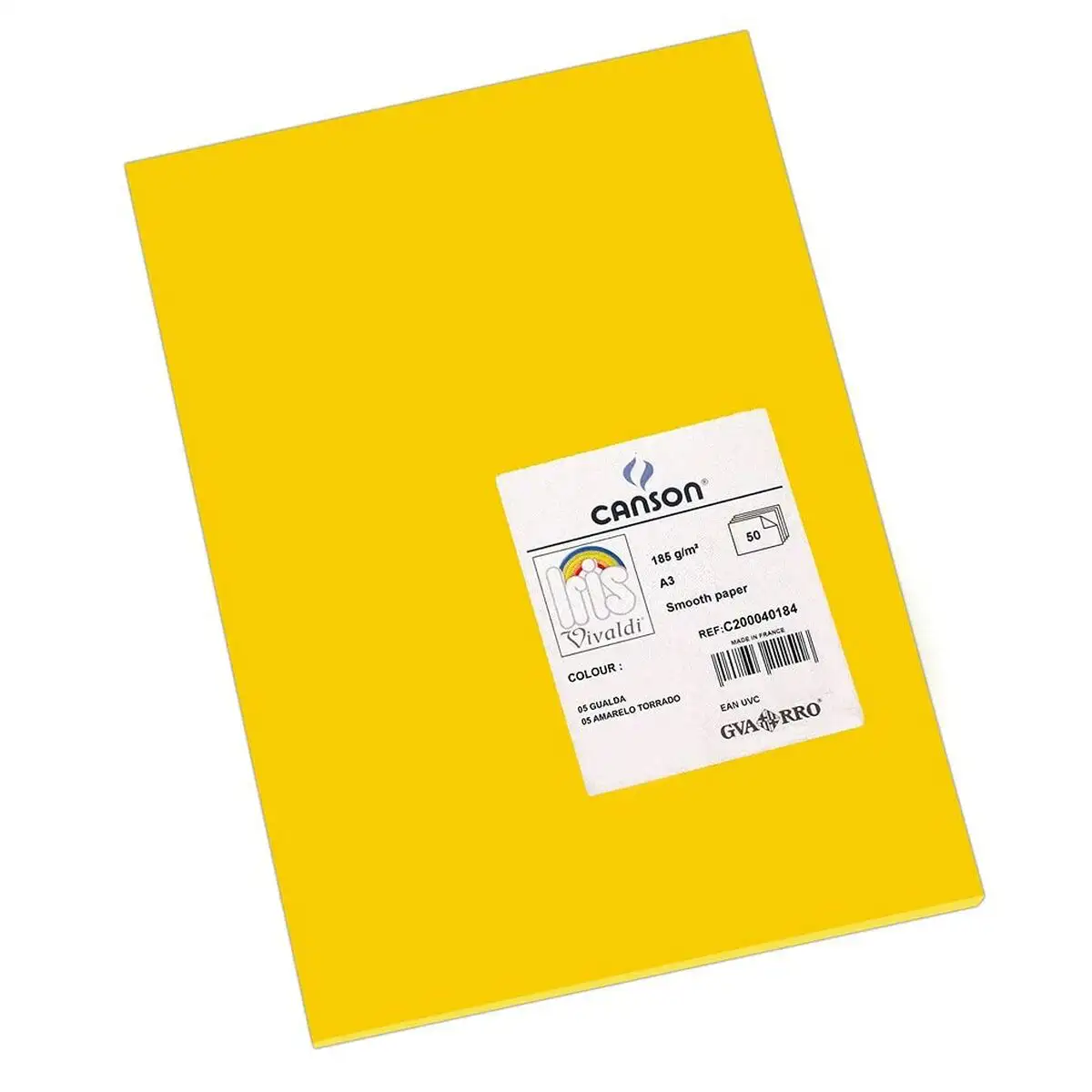 Papiers carton iris gualda 29 7 x 42 cm jaune 185 g 50 unites _9178. DIAYTAR SENEGAL - Où Choisir Devient une Découverte. Explorez notre boutique en ligne et trouvez des articles qui vous surprennent et vous ravissent à chaque clic.