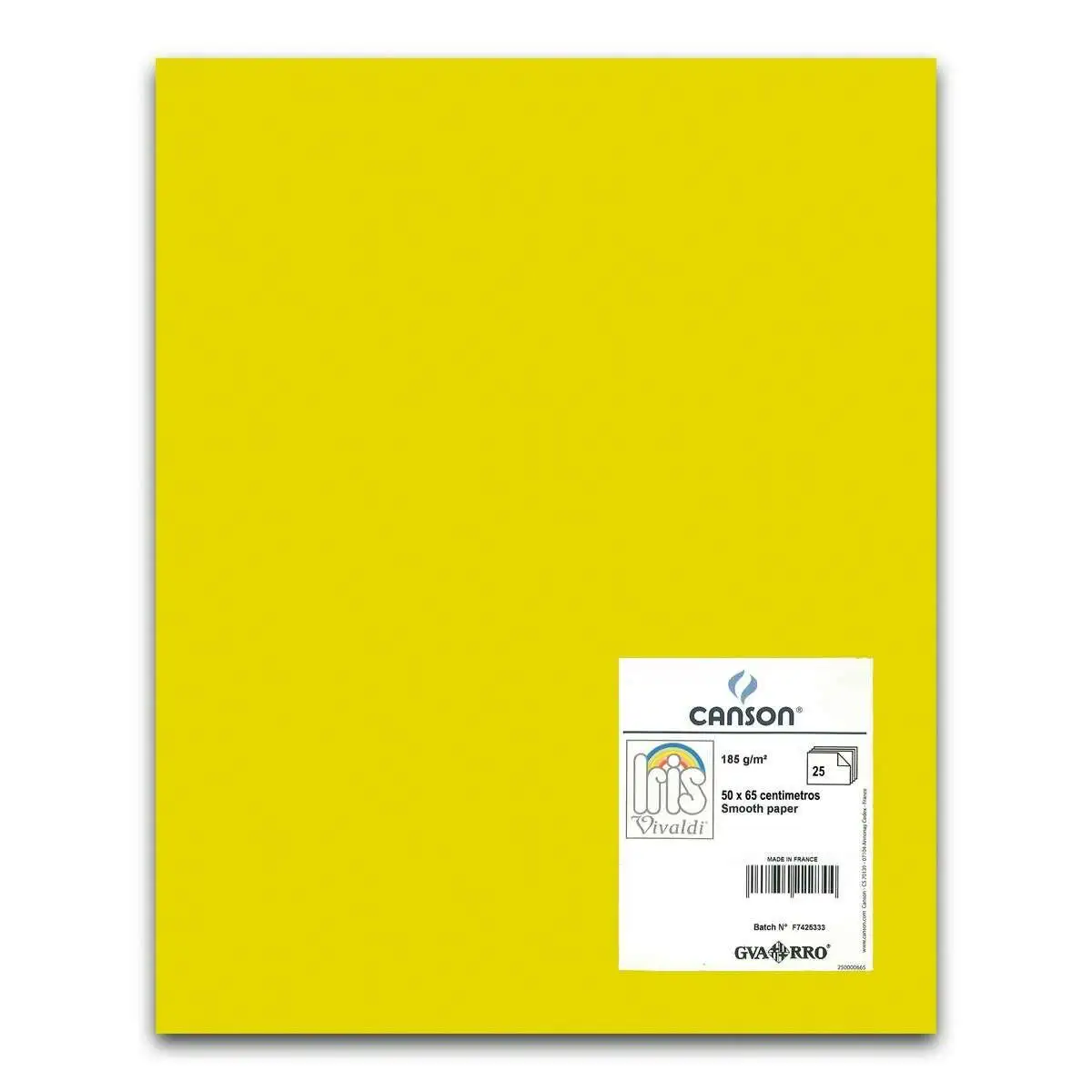 Papiers carton iris jaune 50 x 65 cm 25 unites _1375. Bienvenue sur DIAYTAR SENEGAL - Où l'Authenticité Rencontre le Confort. Plongez dans notre univers de produits qui allient tradition et commodité pour répondre à vos besoins.