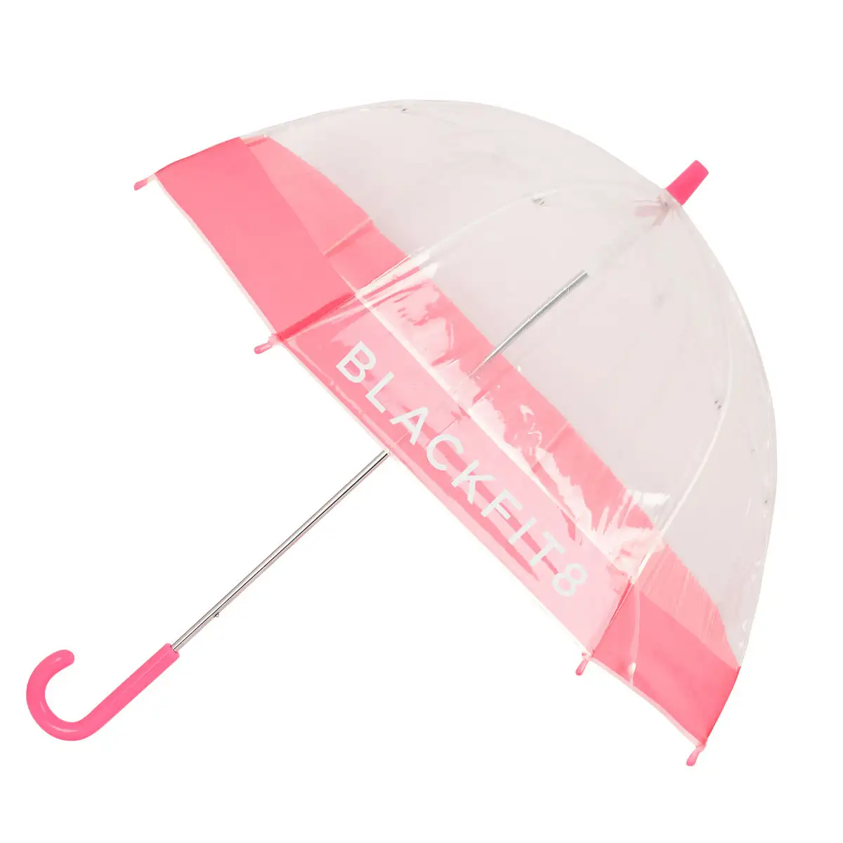 Parapluie blackfit8 glow up transparent rose o 70 cm _1330. DIAYTAR SENEGAL - Votre Source de Trouvailles uniques. Naviguez à travers notre catalogue et trouvez des articles qui vous distinguent et reflètent votre unicité.