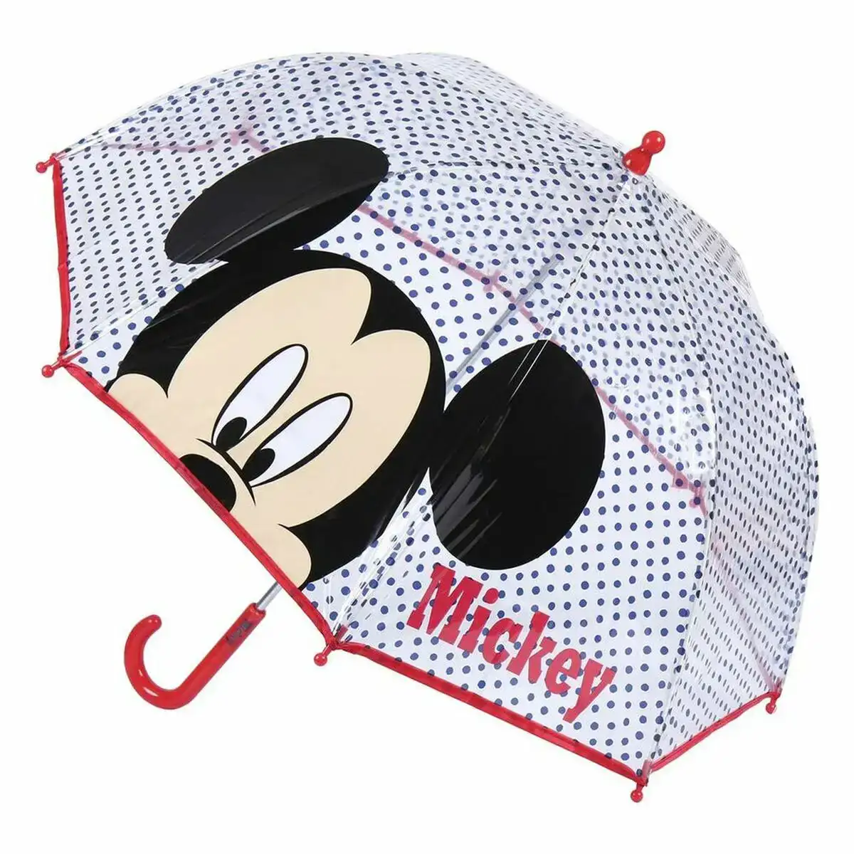 Parapluie mickey mouse rouge 45 cm_3989. DIAYTAR SENEGAL - L'Univers de l'Élégance Accessible. Plongez dans notre catalogue et choisissez des produits qui allient sophistication et accessibilité pour un shopping exquis.