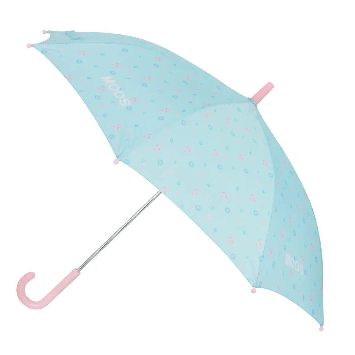 Parapluie moos garden o 86 cm turquoise_5731. DIAYTAR SENEGAL - Là où Chaque Achat Contribue à un Rêve. Naviguez à travers notre boutique en ligne et soutenez des artisans talentueux tout en acquérant des trésors.