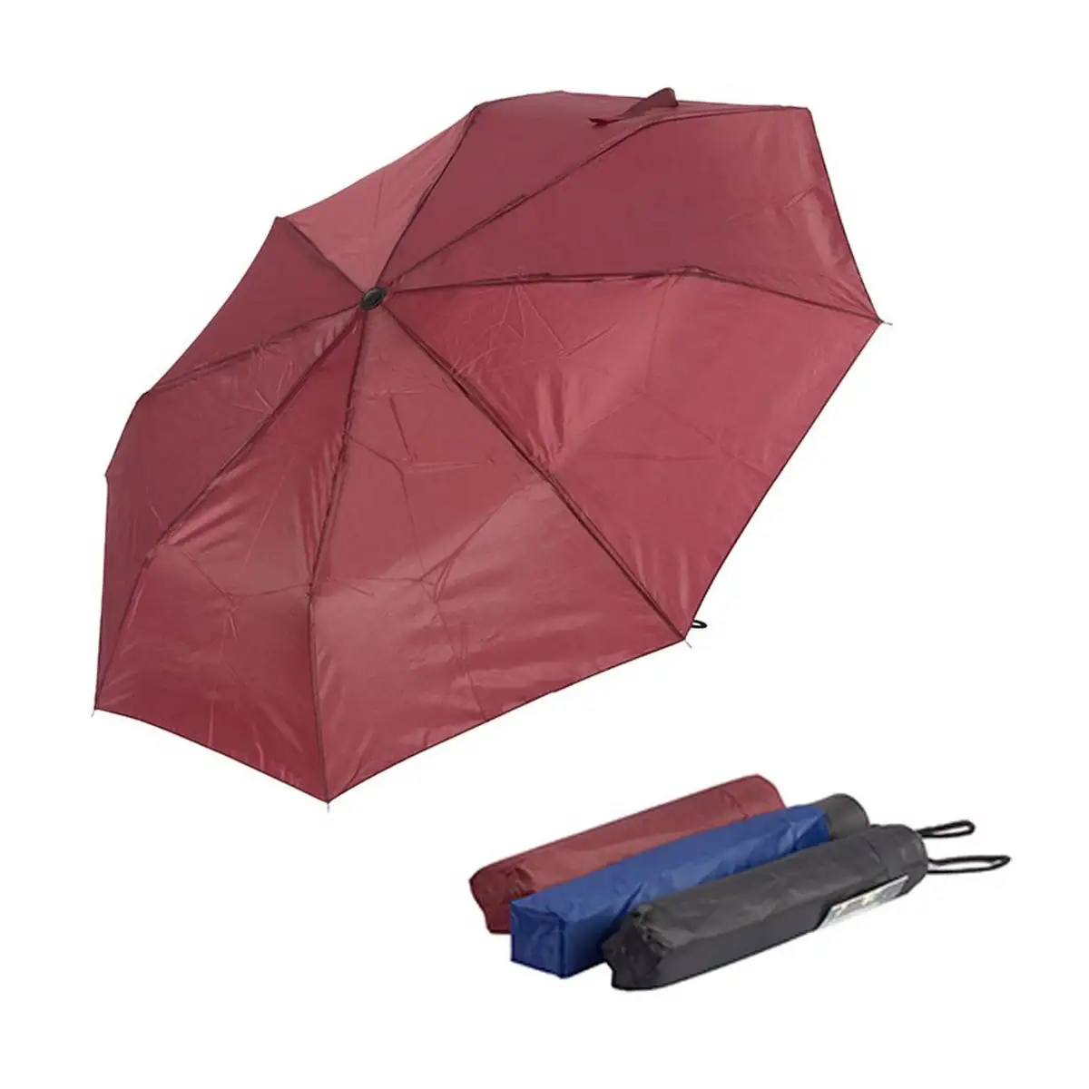 Parapluie pliable mini parapluie multicouleur 53 cm_9147. Plongez dans l'Univers de DIAYTAR SENEGAL - Où la Qualité et la Diversité se rencontrent. Parcourez nos rayons virtuels pour trouver des produits répondant à tous les besoins, du confort de votre foyer.