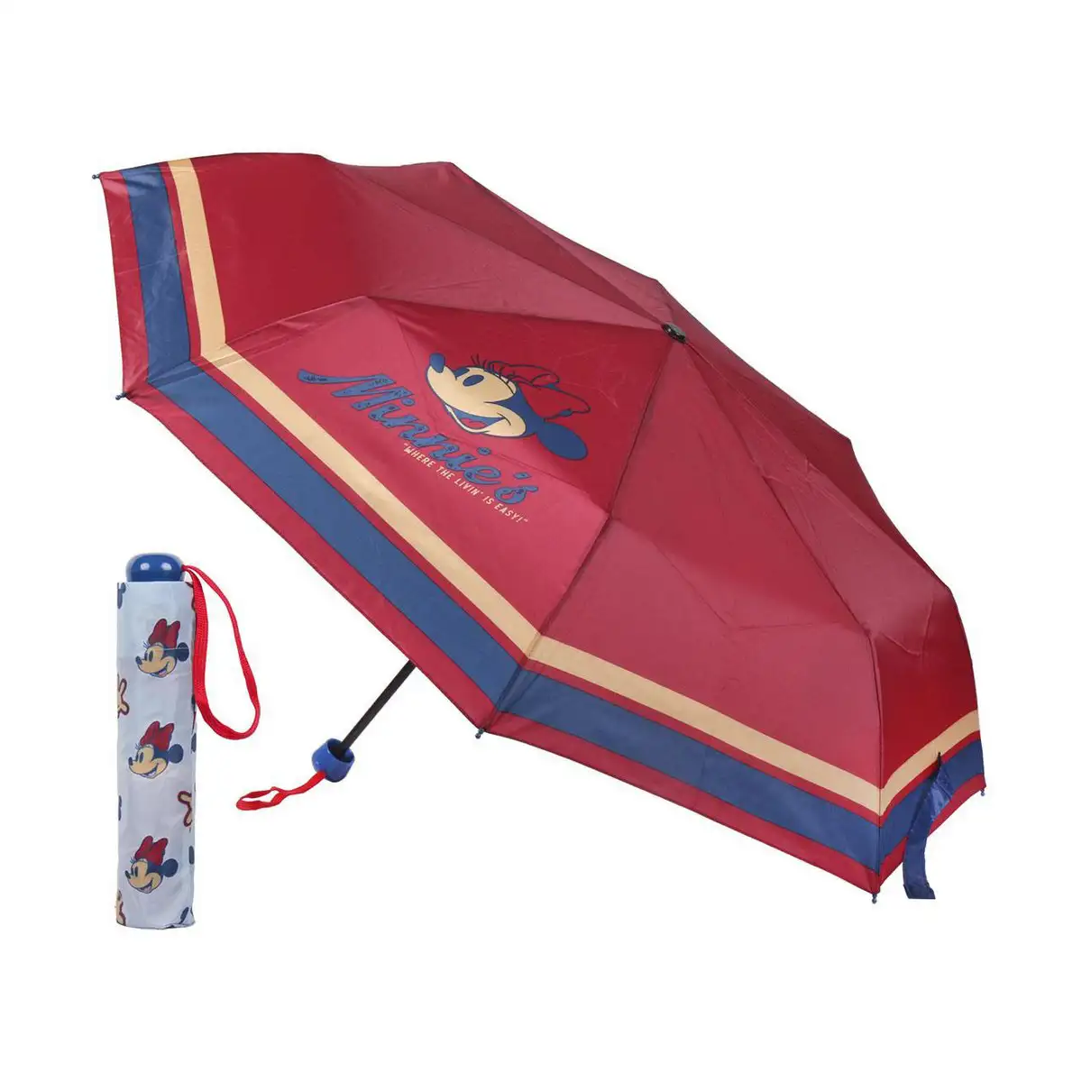 Parapluie pliable minnie mouse rouge o 97 cm _4912. DIAYTAR SENEGAL - L'Art du Shopping Facilité. Naviguez sur notre plateforme en ligne pour découvrir une expérience d'achat fluide et agréable, avec une gamme de produits adaptés à tous.