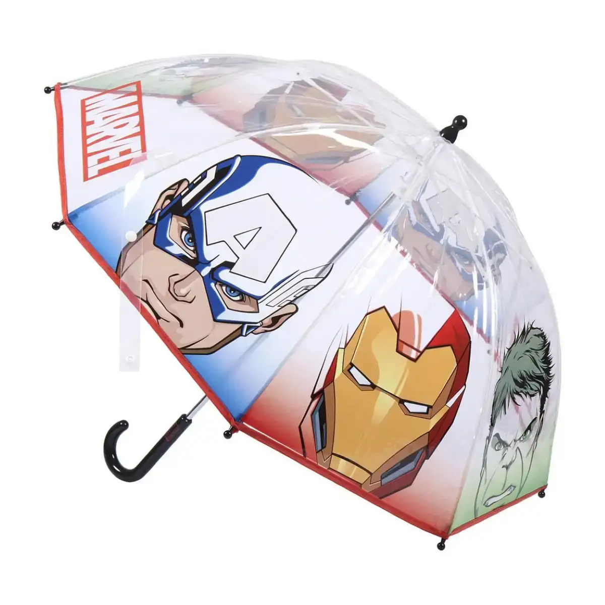 Parapluie the avengers rouge 45 cm o 71 cm _7404. DIAYTAR SENEGAL - Où Chaque Détail Compte. Naviguez à travers notre gamme variée et choisissez des articles qui ajoutent une touche spéciale à votre quotidien, toujours avec qualité et style.