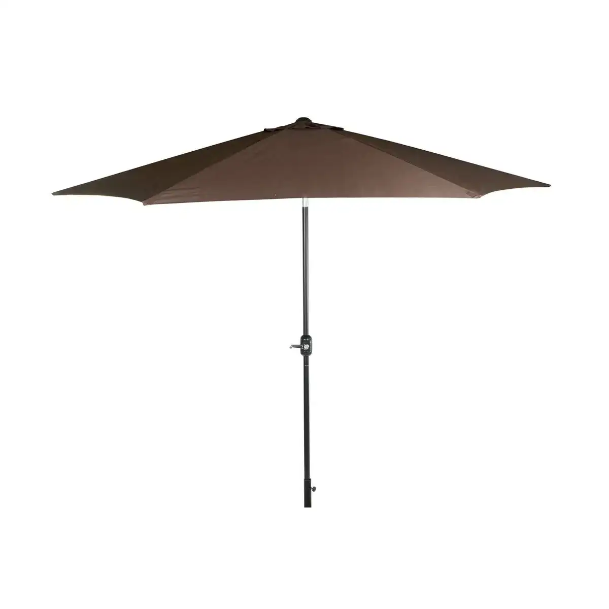 Parasol dkd home decor noir marron acier 300 x 300 x 250 cm_5194. DIAYTAR SENEGAL - Là où Choisir est un Acte d'Amour pour le Sénégal. Explorez notre gamme et choisissez des produits qui célèbrent la culture et l'artisanat du pays.