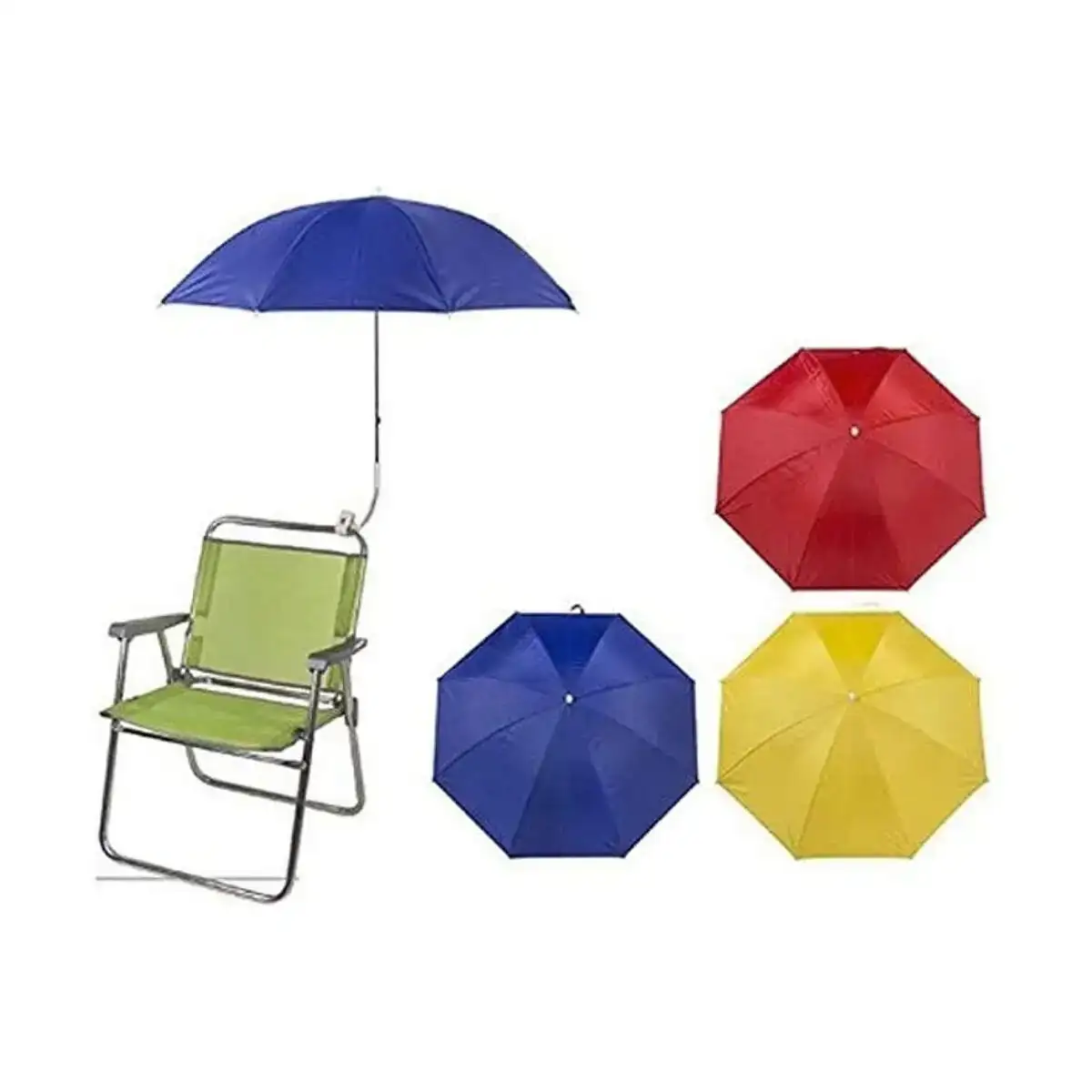 Parasol pour chaise de plage aktive o 100 cm_2797. DIAYTAR SENEGAL - L'Art de Vivre l'Élégance Accessible. Parcourez notre gamme variée et choisissez des produits qui ajoutent une touche de sophistication à votre style.