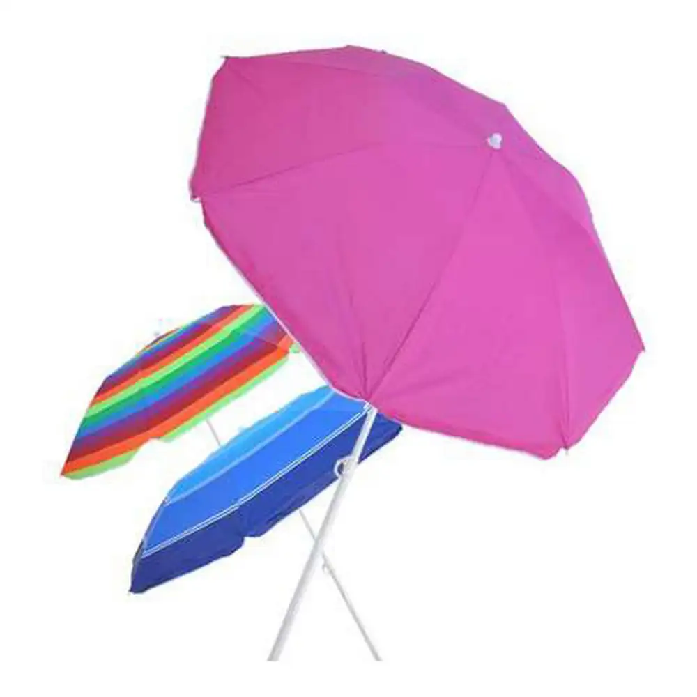 Parasol solmar aluminium tissu oxford 200 cm_1565. DIAYTAR SENEGAL - L'Art de Vivre le Shopping Authentique. Découvrez notre boutique en ligne et trouvez des produits qui incarnent la passion et le savoir-faire du Sénégal.