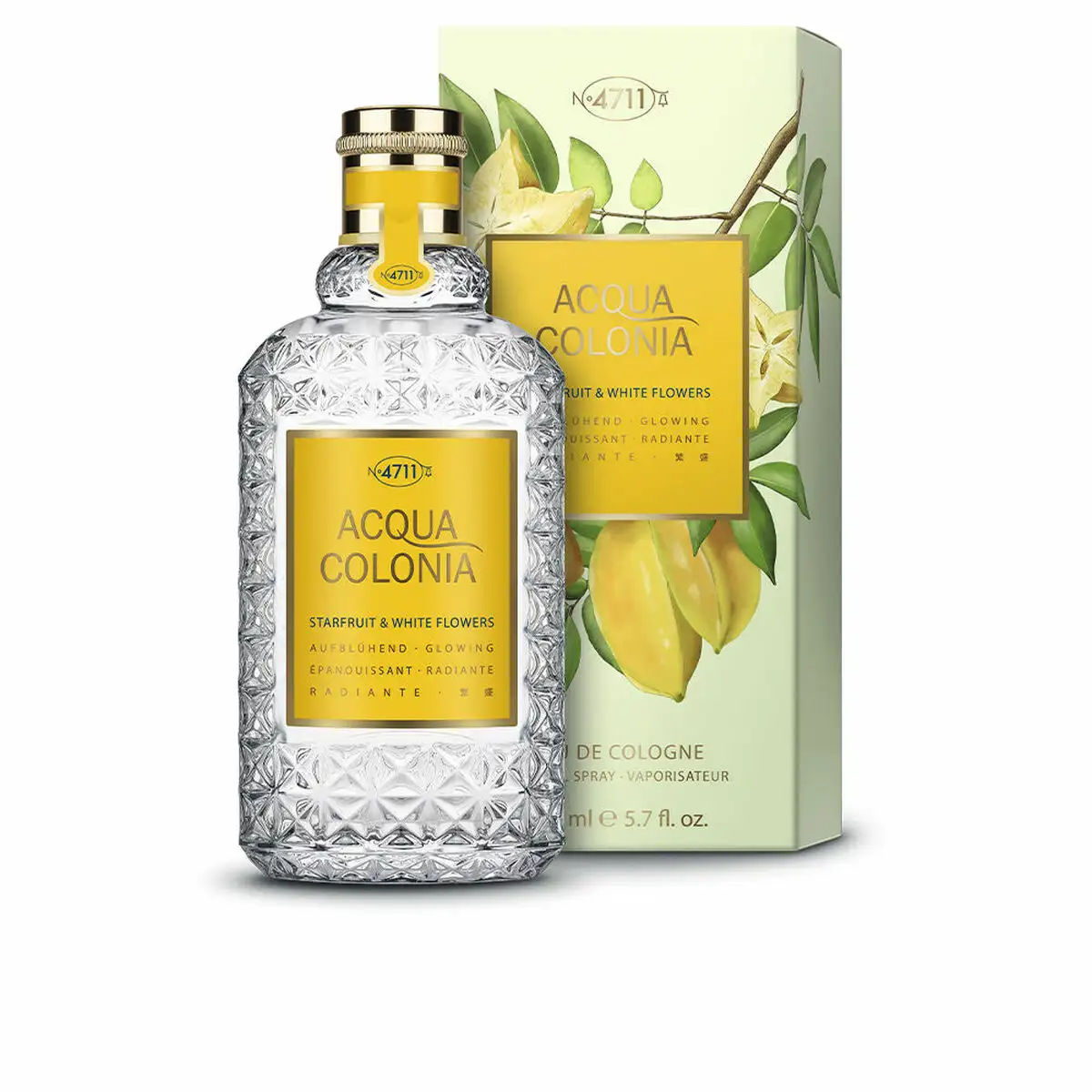 Parfum femme 4711 acqua colonia starfruit white flowers edc 170 ml _8834. DIAYTAR SENEGAL - Votre Destination Shopping Exquise. Explorez notre boutique en ligne et découvrez des trésors qui ajoutent une touche de sophistication à votre style et à votre espace.