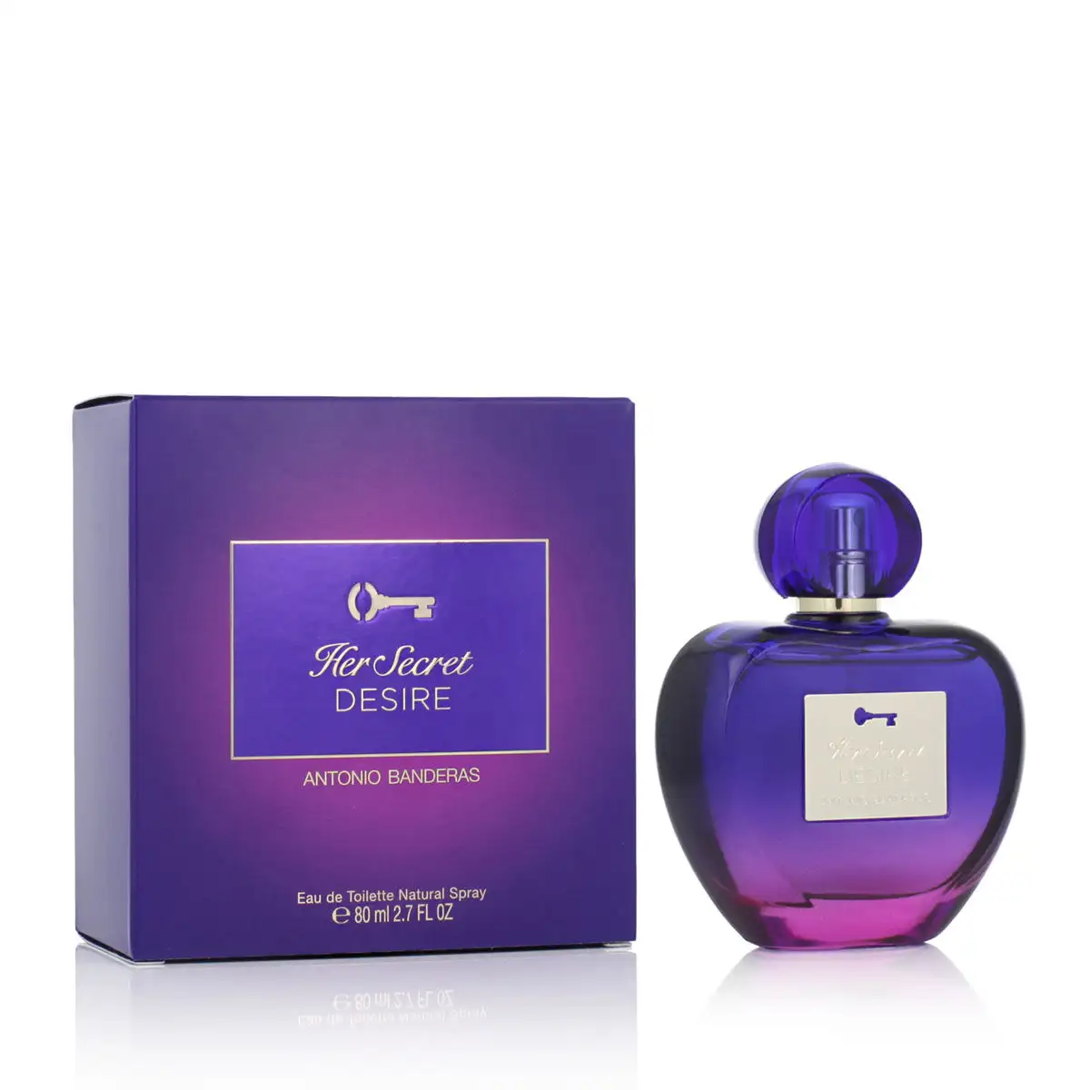 Parfum femme antonio banderas edt her secret desire 80 ml_3821. DIAYTAR SENEGAL - Votre Compagnon Shopping, Votre Style Unique. Explorez notre boutique en ligne pour dénicher des trésors qui expriment qui vous êtes, de la mode à la maison.