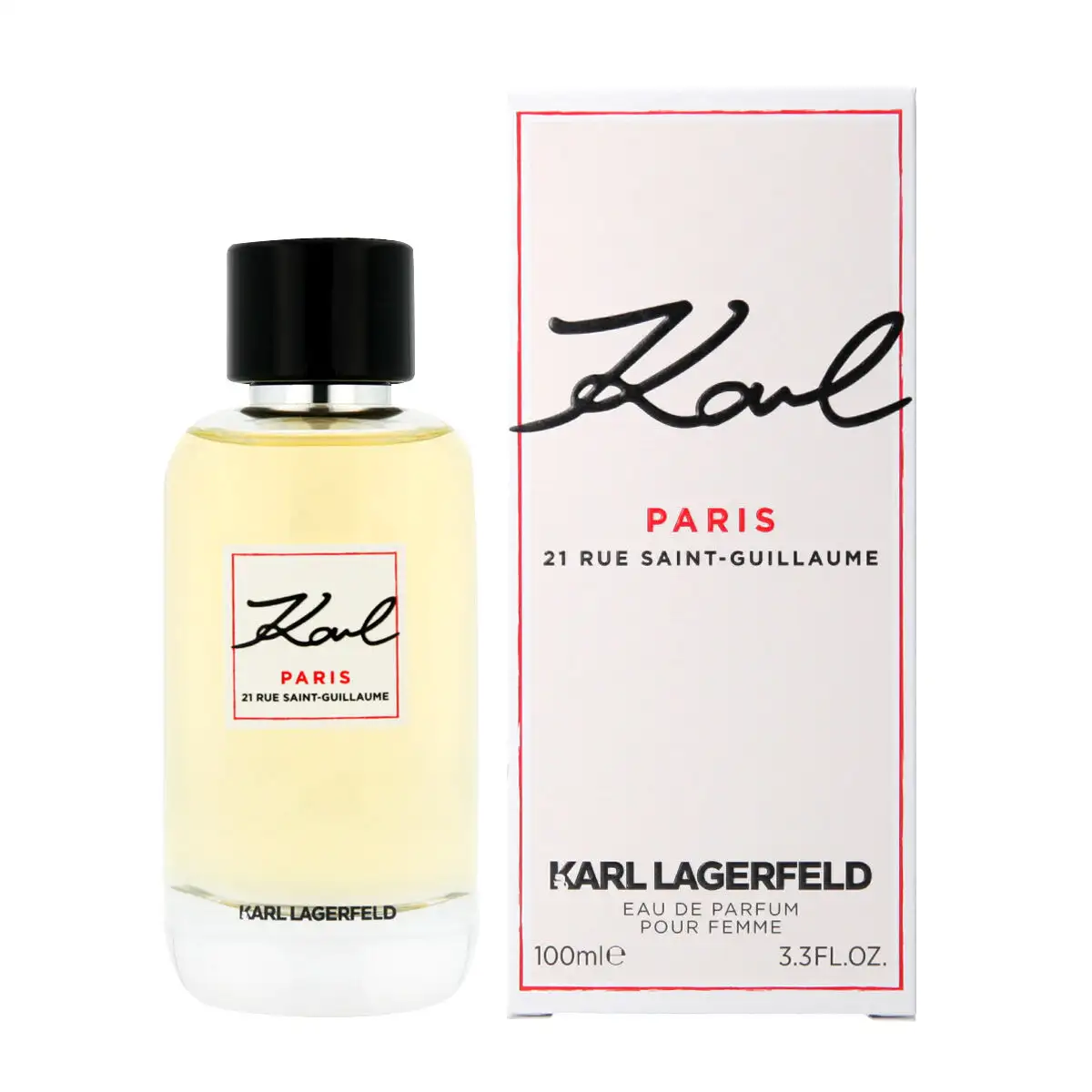 Parfum femme karl lagerfeld edp karl paris 21 rue saint guillaume 100 ml_9793. DIAYTAR SENEGAL - Là où Chaque Produit Est une Trouvaille. Explorez notre sélection minutieuse et découvrez des articles qui correspondent à votre style de vie et à vos aspirations.