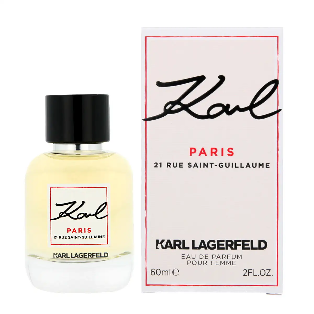 Parfum femme karl lagerfeld edp karl paris 21 rue saint guillaume 60 ml_7411. DIAYTAR SENEGAL - Où Choisir est un Voyage Cultuel. Explorez notre boutique en ligne et découvrez des produits qui célèbrent la richesse et la diversité culturelle du Sénégal.