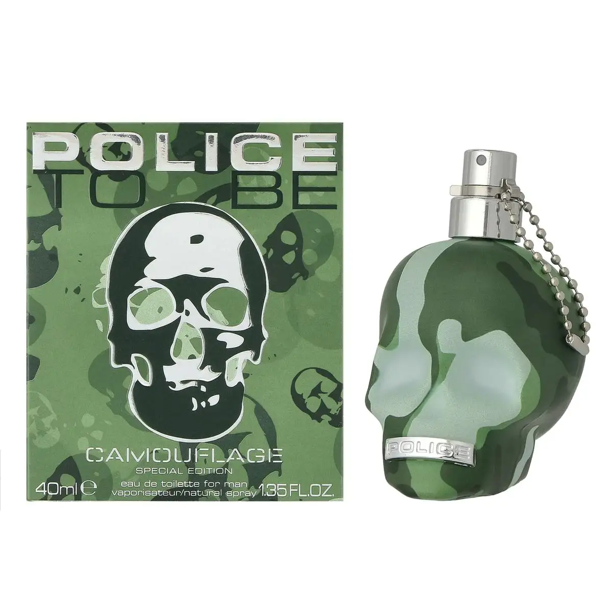 Parfum homme police edt 40 ml to be camouflage_1728. Bienvenue chez DIAYTAR SENEGAL - Votre Destination Shopping Complète! Découvrez une boutique en ligne généraliste au Sénégal offrant une vaste gamme de produits, allant des vêtements aux gadgets électroniques, en passant par l'artisanat local.